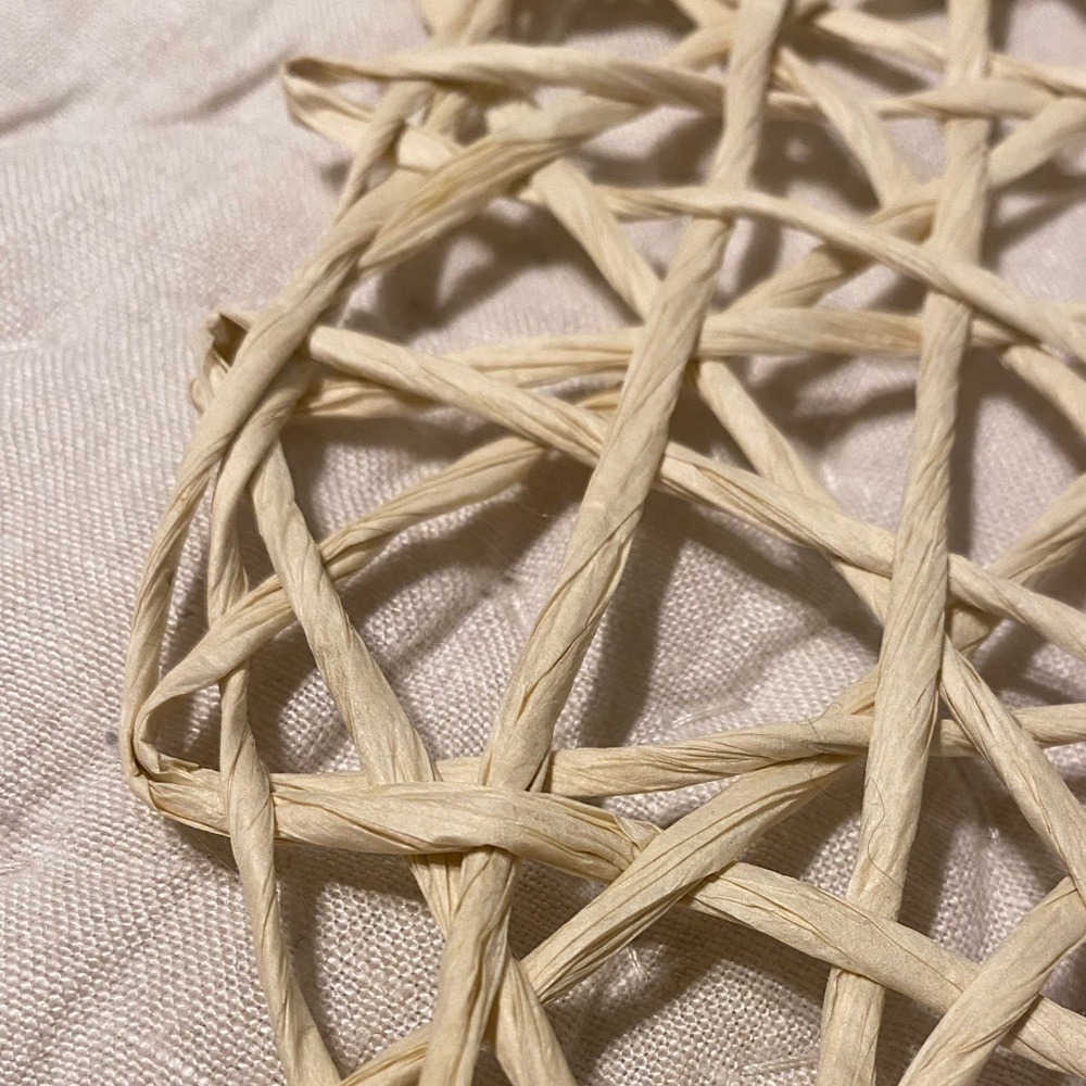 8 pieces Placemats|Creative Round Braided Table Mat For Kitchen - Picture 8 of 9